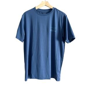 Vineyard Vines Men's Performance Tee Shirt Short Sleeve Crew Neck Small Blue